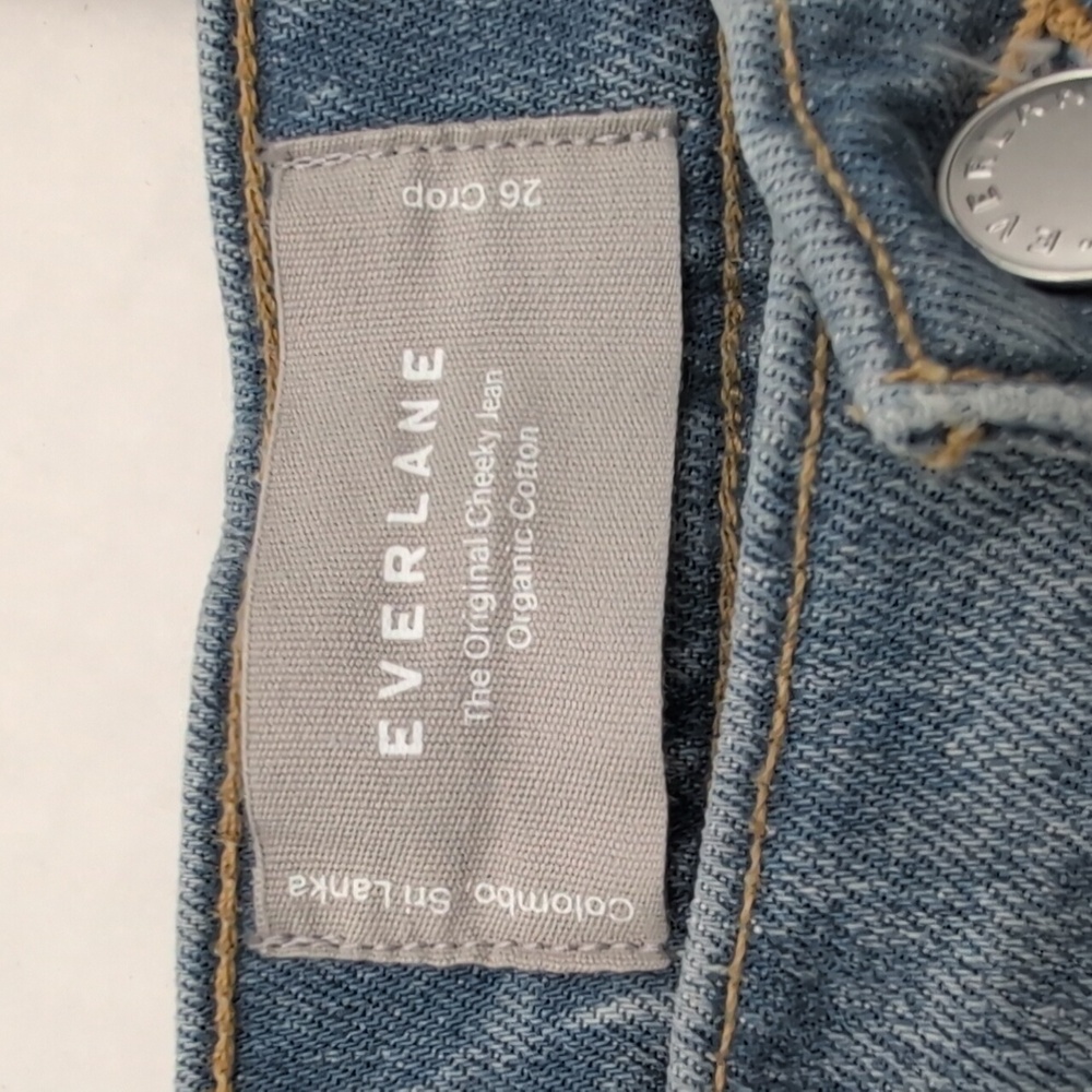 Everlane The Original Cheeky Jeans Organic Cotton Straight Leg - Picture 4 of 6